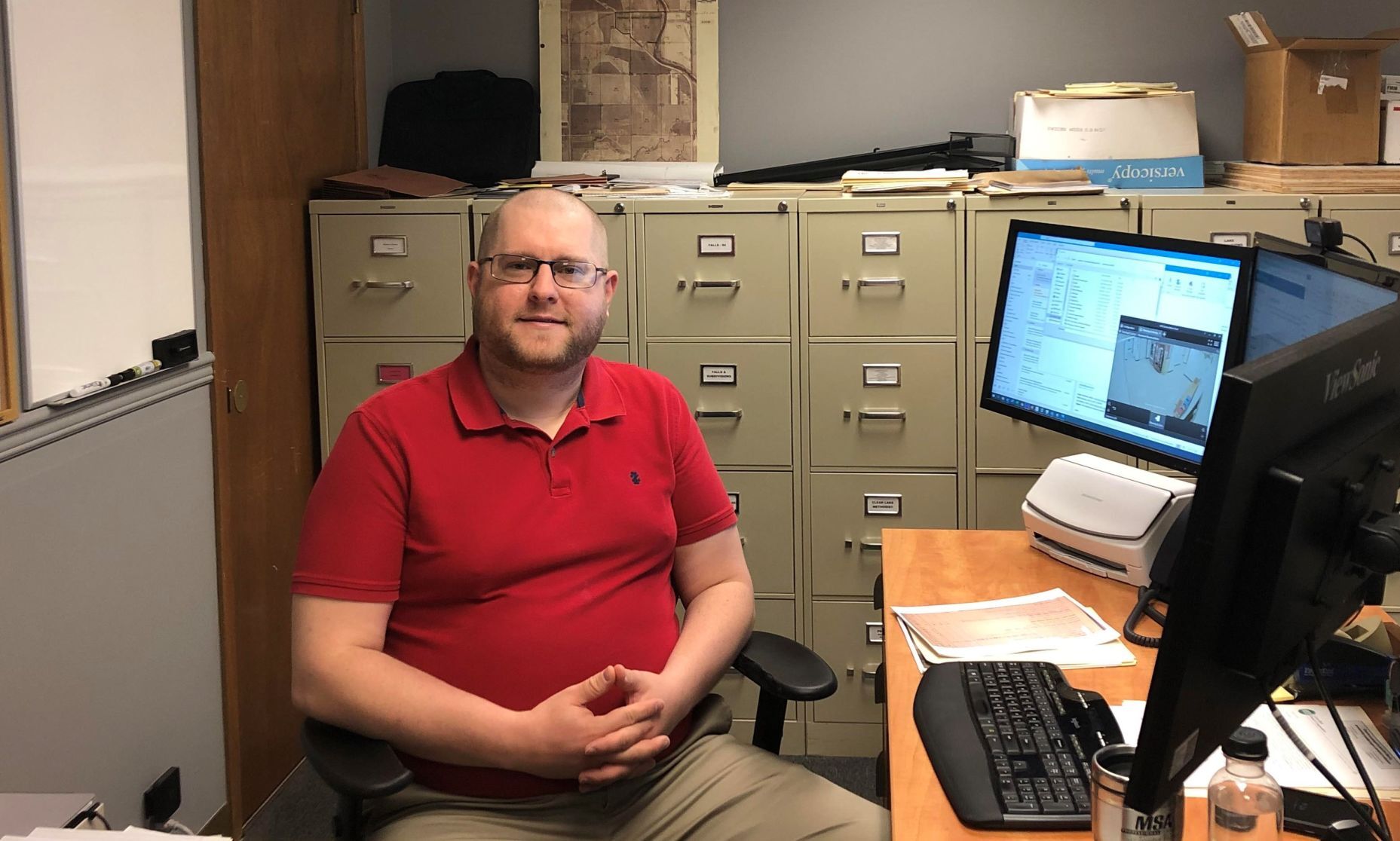 Cerro Gordo County Planning and Zoning Administrator John Robbins